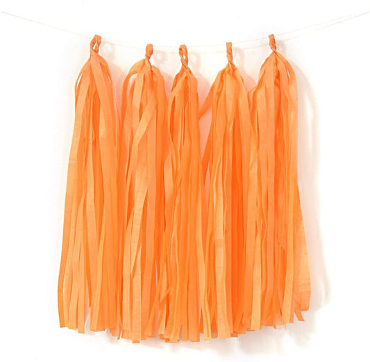 1 tassel decorativo - arancione