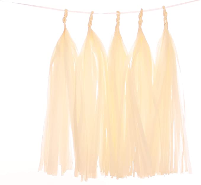 1 tassel decorativo - crema