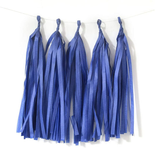 1 tassel decorativo - blu