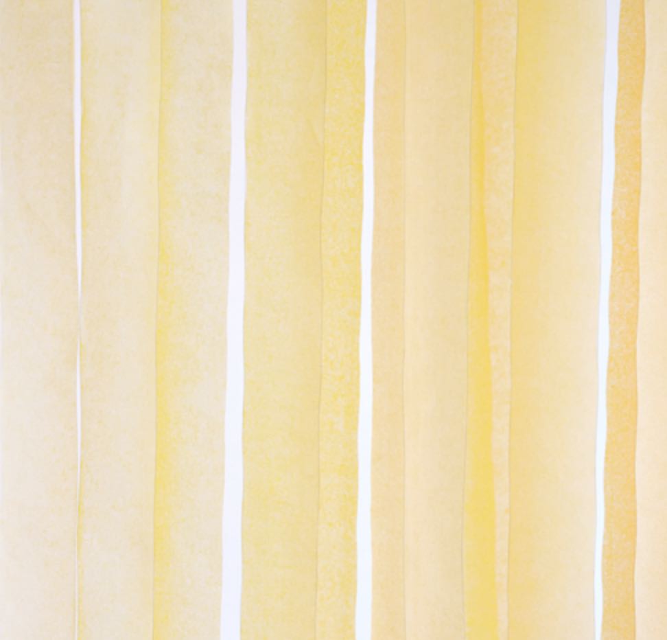 backdrop decorativo in carta - giallo pastello