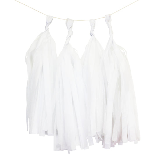 1 tassel decorativo - bianco