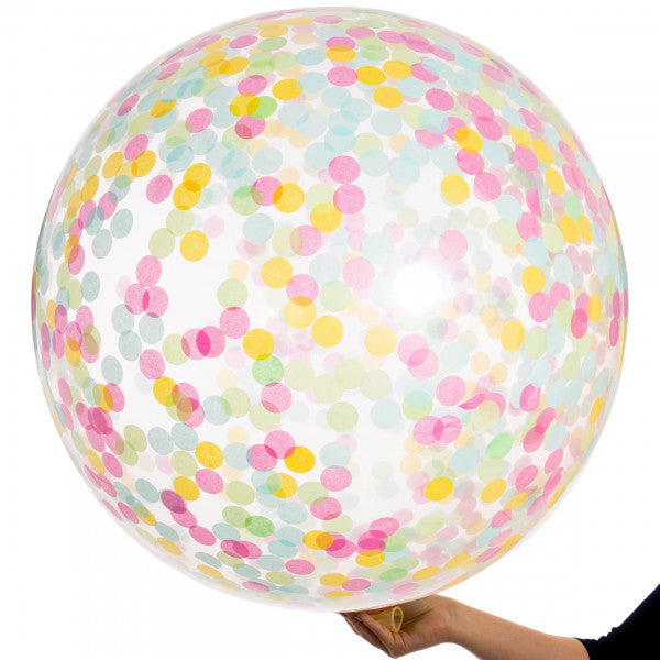 palloncino gigante - coriandoli summertime