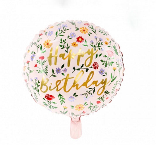 palloncino mylar - floreale