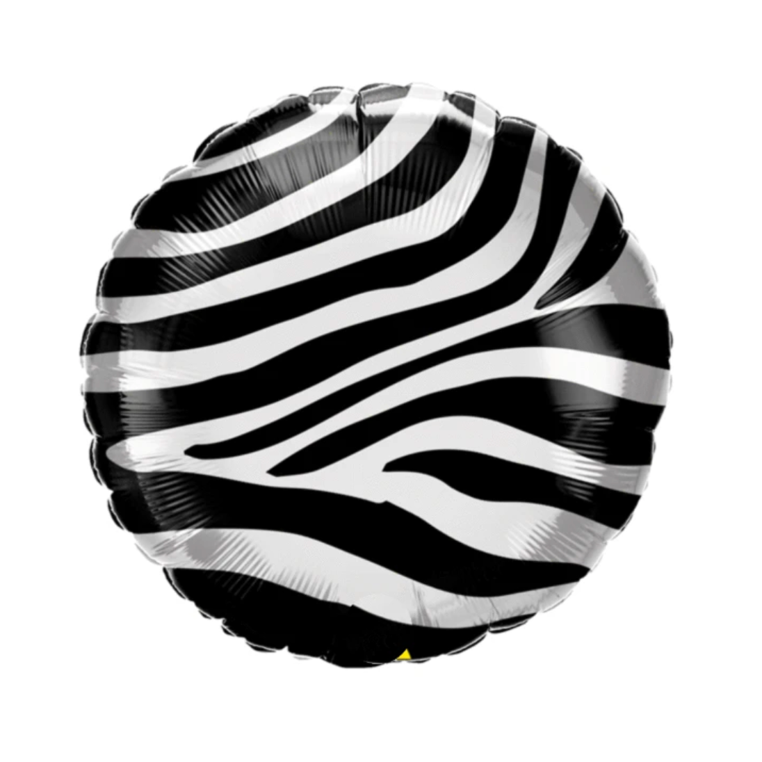 palloncino mylar - strisce zebra