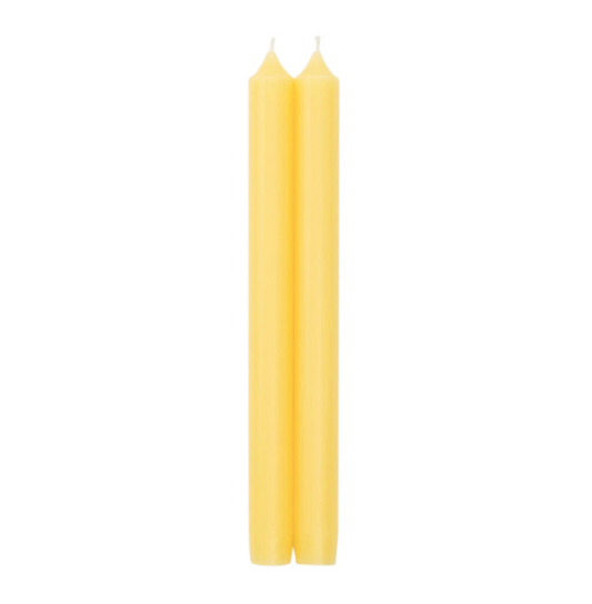candele tinta unita - giallo