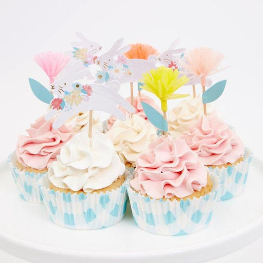 Cup Cake Kit - coniglietto floreale
