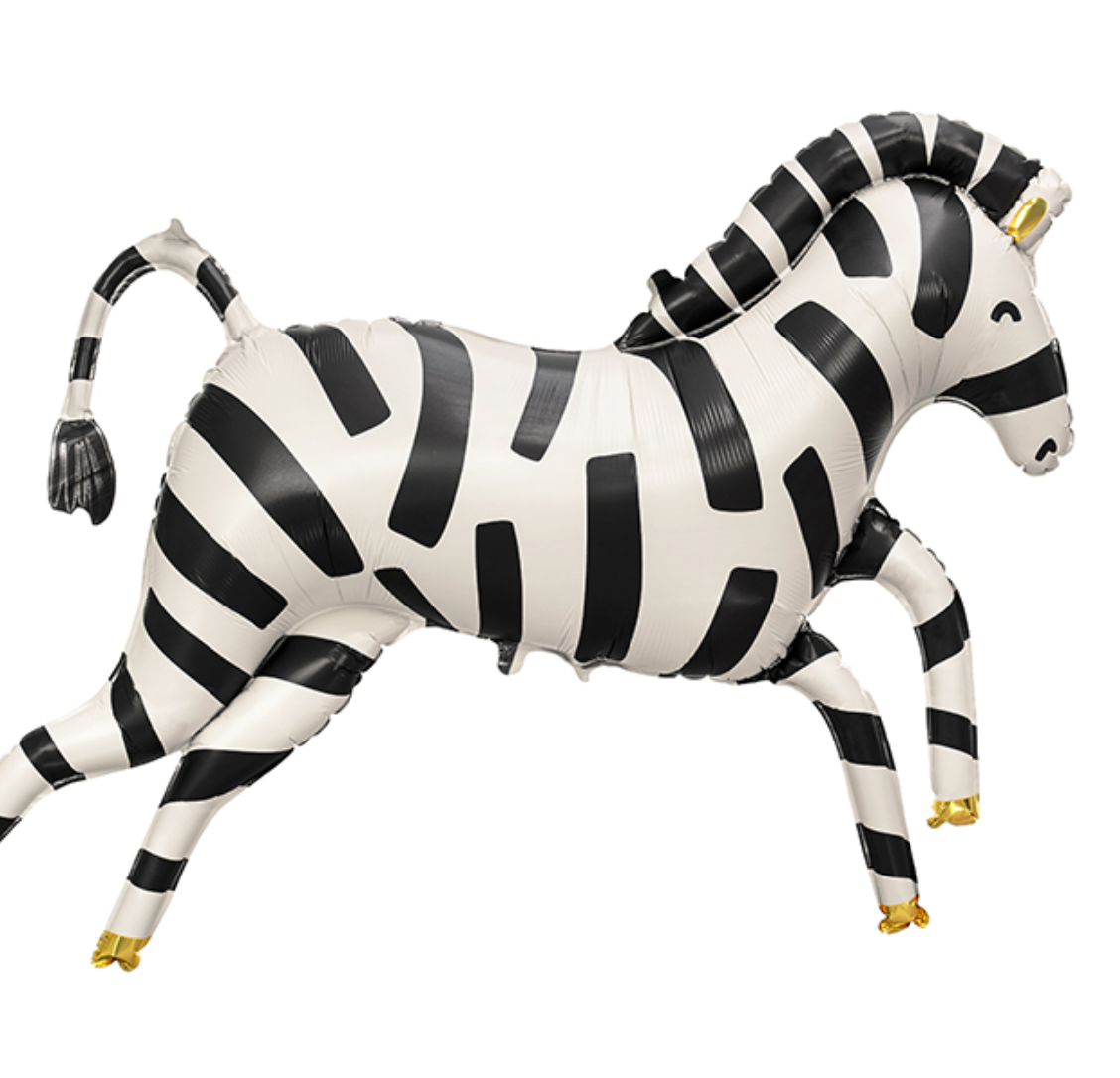 palloncino mylar - zebra