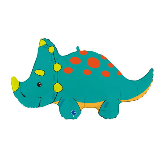 palloncino mylar - triceratopo