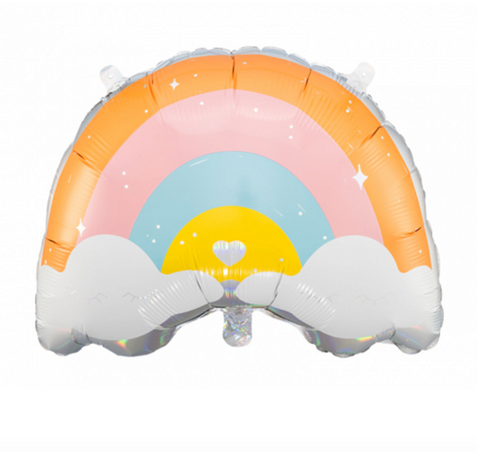 palloncino mylar - arcobaleno pastello
