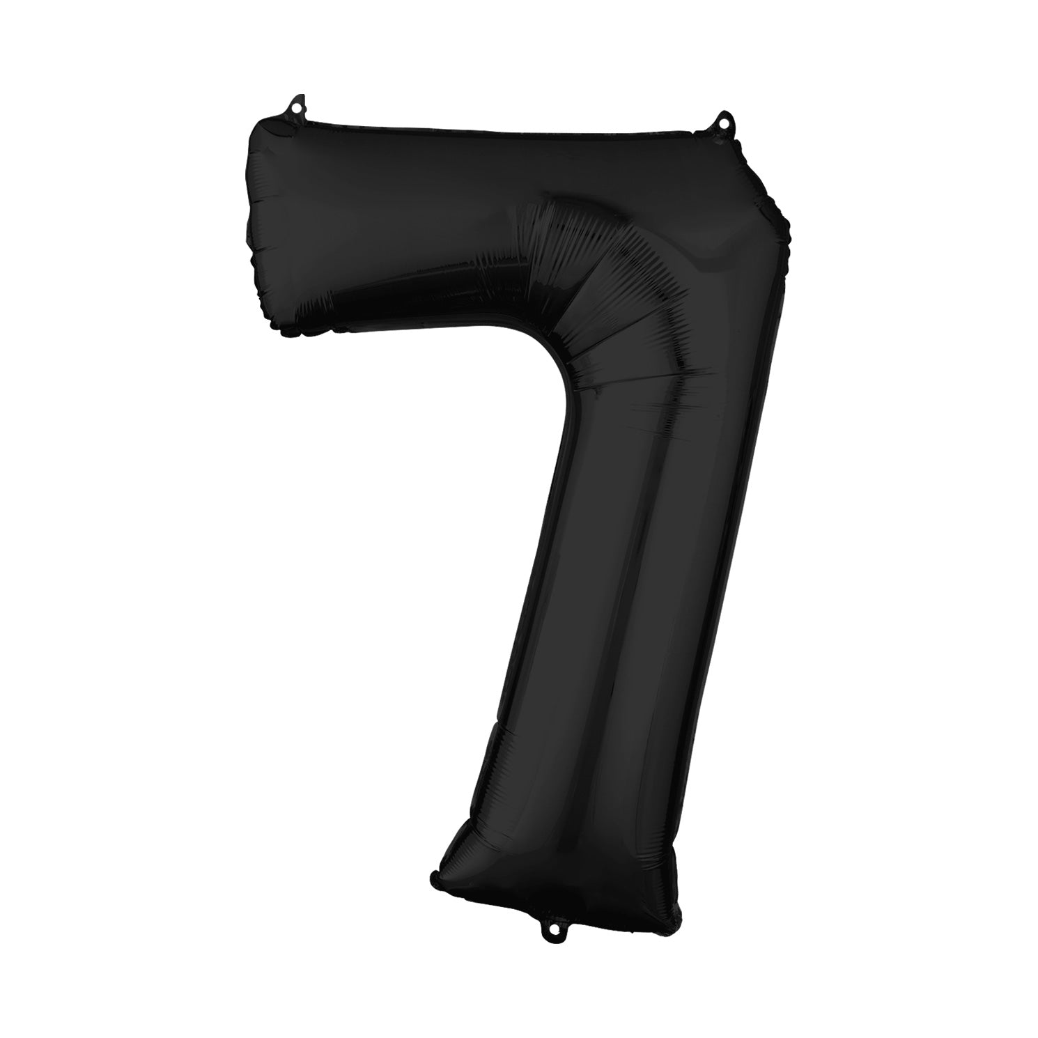 Palloncino numero NERO - gigante 102cm
