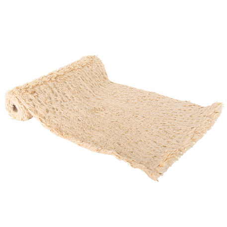 runner - effetto peluche beige